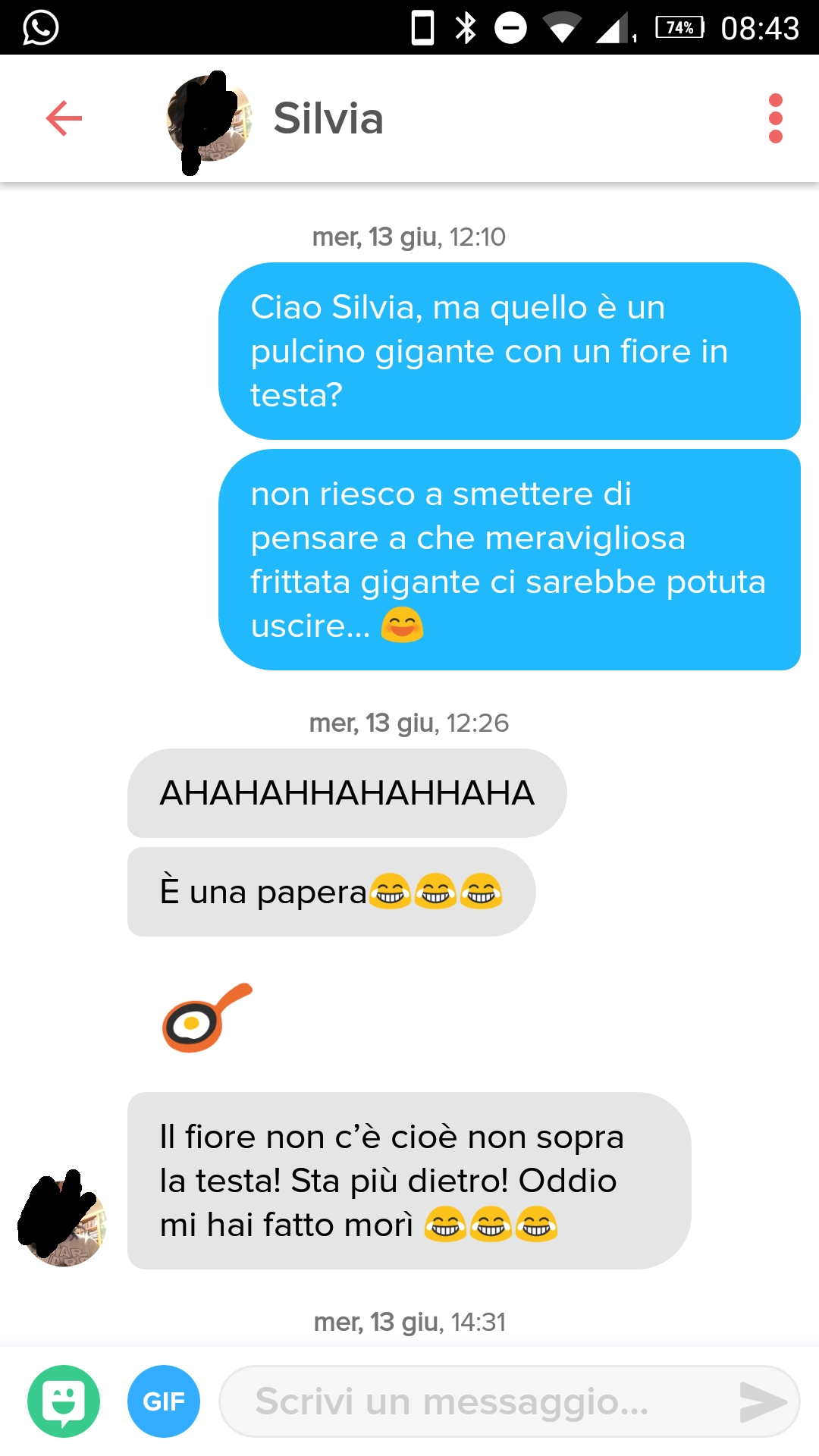 Tinder se messaggio letto il su come vedere ha Come approcciare